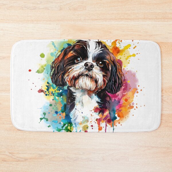 Item preview, Shihtzu | Colorful Watercolor Design #9 designed and sold by MatsurexDesigns.