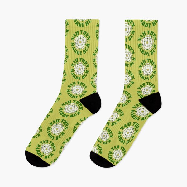 Item preview, Nah Then Mardy Bum Yorkshire Slang Dialect Rose Green Text designed and sold by taiche.
