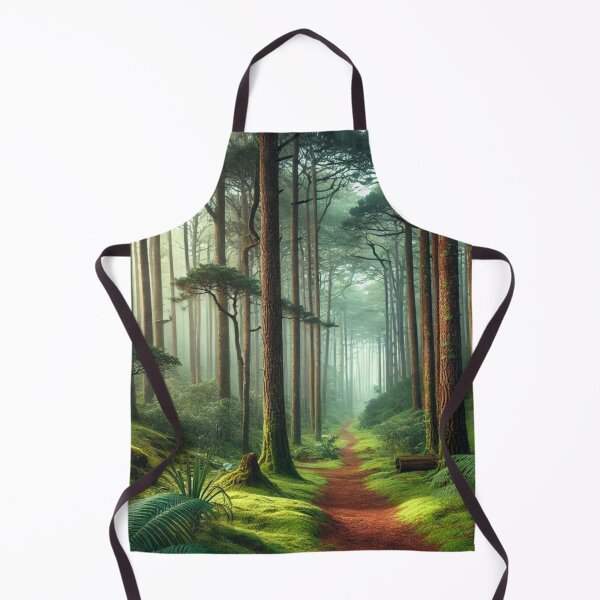 Item preview, Mossy pine tree forest designed and sold by ValerieStOnge.