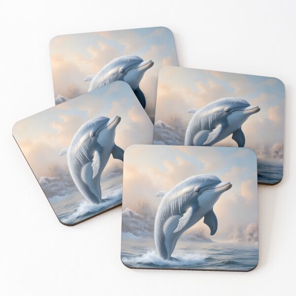Item preview, Frosty Dolphin - Winter Wonderland Collection by LaLi Designs designed and sold by LaLi-Designs.
