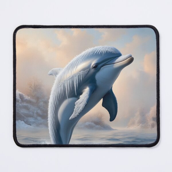 Item preview, Frosty Dolphin - Winter Wonderland Collection by LaLi Designs designed and sold by LaLi-Designs.