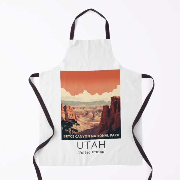Item preview, A Vintage Travel Illustration of Bryce Canyon National Park - Utah - US  designed and sold by GoodOldVintage.