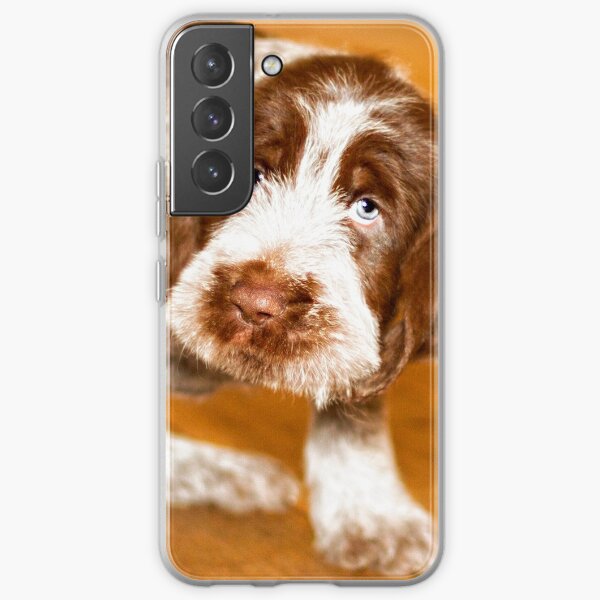 Puppy dog eyes Spinone Samsung Galaxy Soft Case