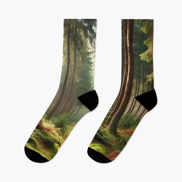 Item preview, Zen pine tree forest designed and sold by ValerieStOnge.