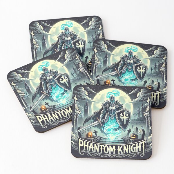 Item preview, Phantom Knight Guarding Haunted Crypt Dark Fantasy designed and sold by Pattamo1.
