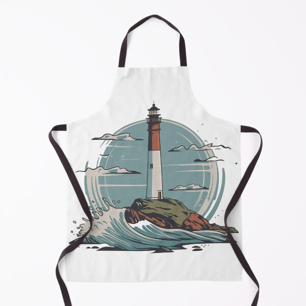 Item preview, "Coastal Reflections – A Lighthouse at Dawn" designed and sold by Pearlsiwa.