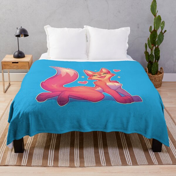 Item preview, Cheerful Fox with Fluffy Tail and Heart designed and sold by Myndari.