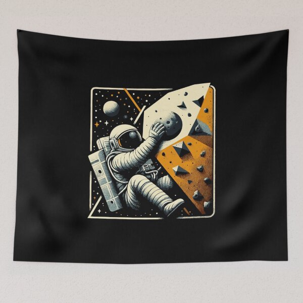 Item preview, Bouldering Astronaut Spaceman Gift designed and sold by Pineapple-Tree.