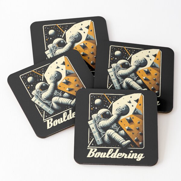 Item preview, Bouldering Astronaut Spaceman Gift designed and sold by Pineapple-Tree.