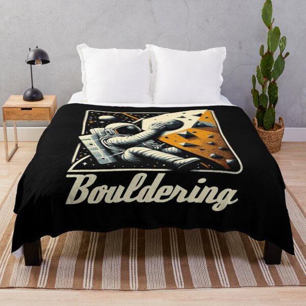 Item preview, Bouldering Astronaut Spaceman Gift designed and sold by Pineapple-Tree.