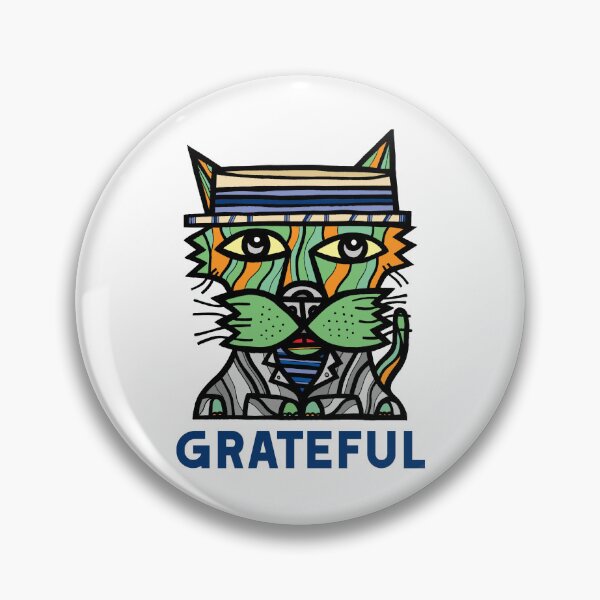 "Grateful" Pin