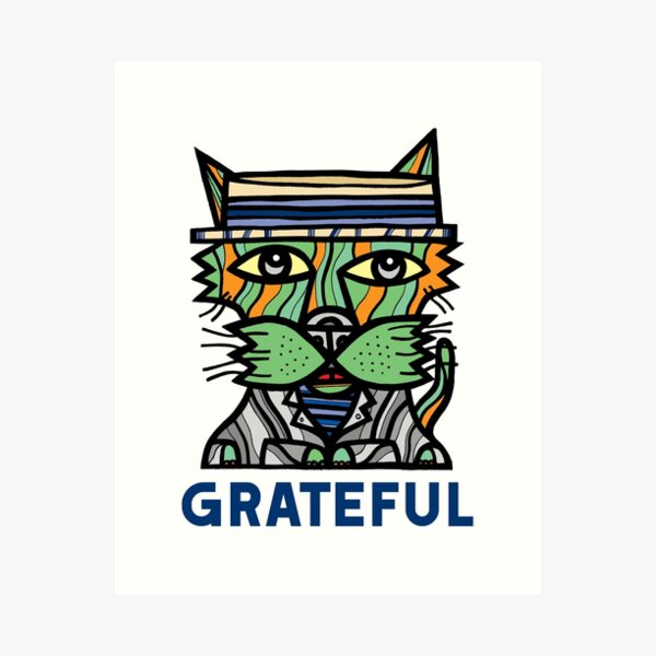 "Grateful" Art Print