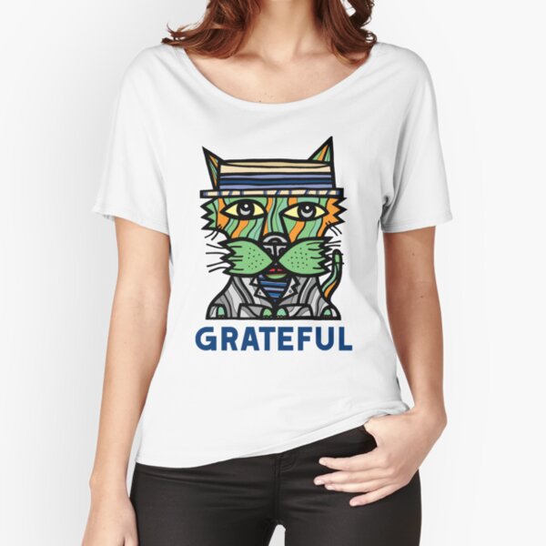 "Grateful" Relaxed Fit T-Shirt