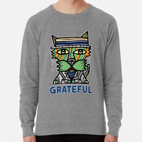 "Grateful" Lightweight Sweatshirt