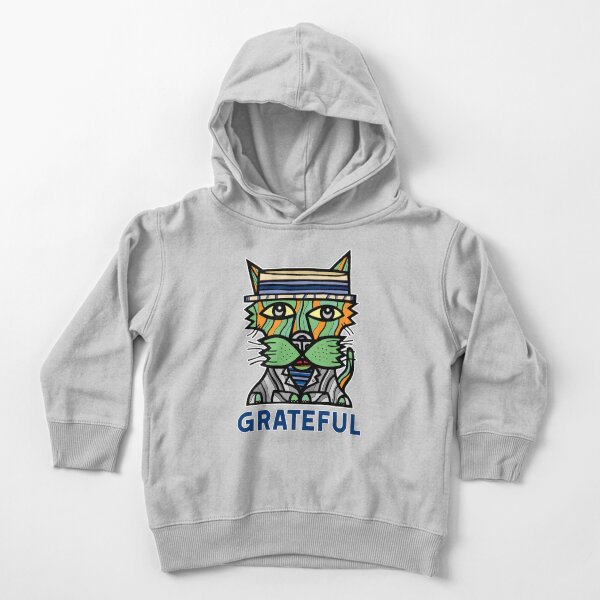 "Grateful" Toddler Pullover Hoodie