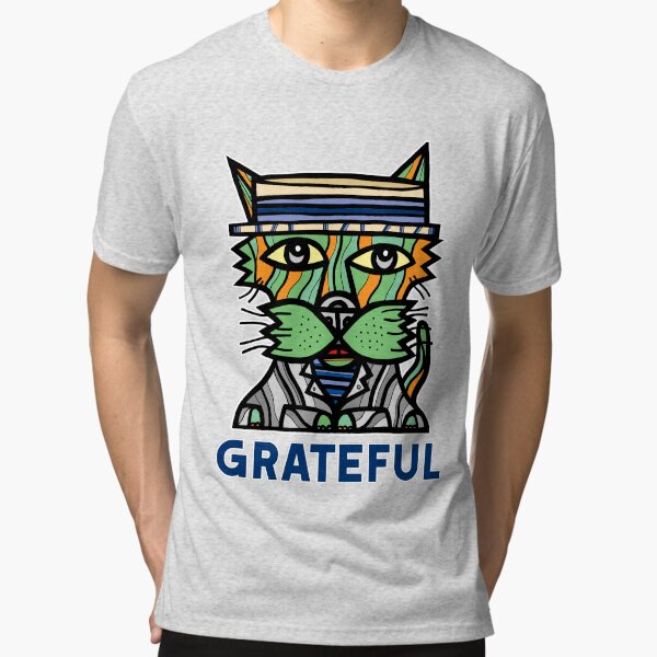 "Grateful" Tri-blend T-Shirt