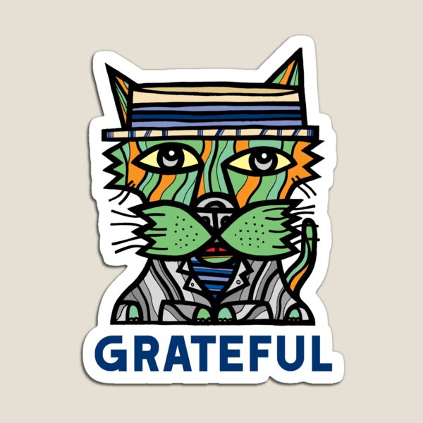 "Grateful" Magnet