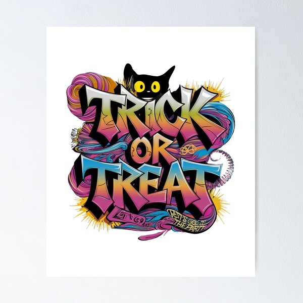 Item preview, Halloween scream halloween cats designed and sold by artscreat.