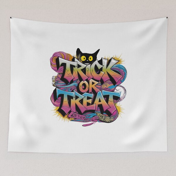 Item preview, Halloween scream halloween cats designed and sold by artscreat.