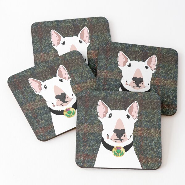 Item preview, Odin The Bull Terrier designed and sold by emilydevineart.