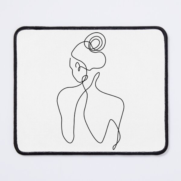Item preview, Elegant one line sketches of female abstract, minimal art designed and sold by JSWDESIGNS.