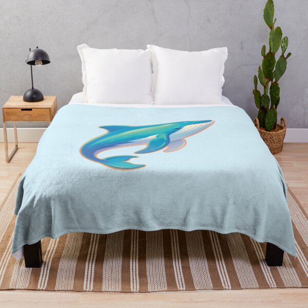 Item preview, Majestic Blue Whale designed and sold by Myndari.