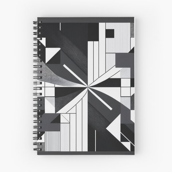 Item preview, An abstract pattern design where black and white squares dissolve into each other. designed and sold by HEMRO.