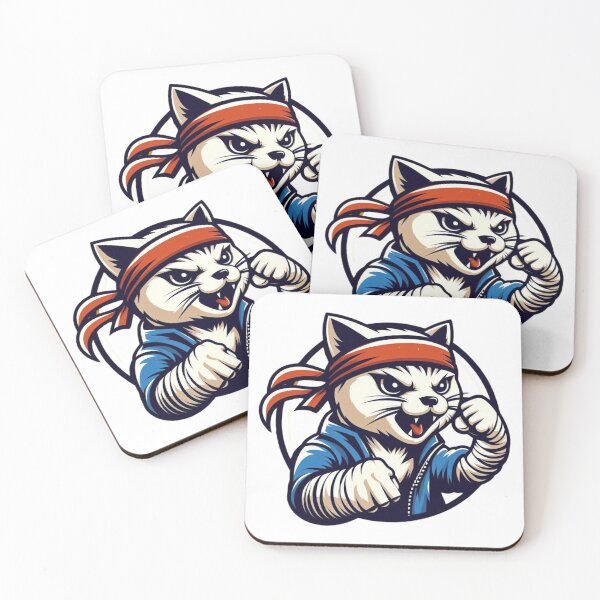 Item preview, Savage cat fighter designed and sold by DesignMyNovelty.
