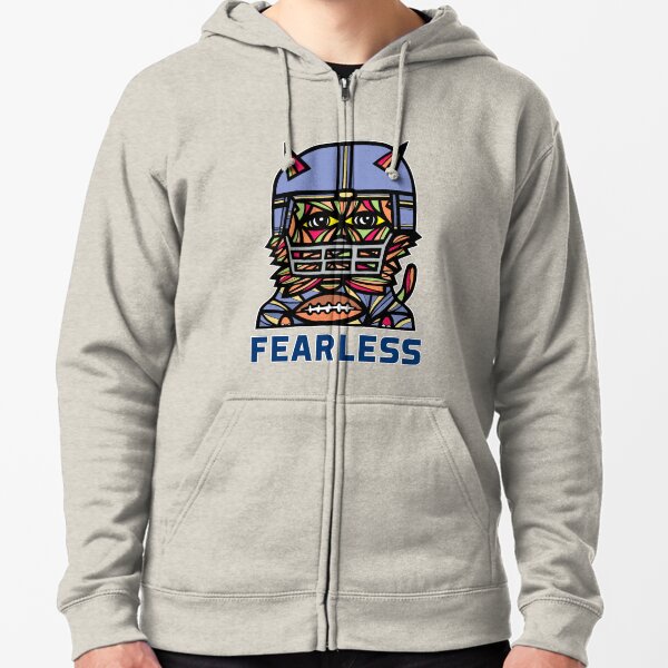 "Fearless" Zipped Hoodie