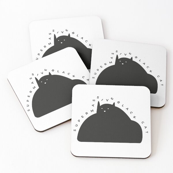Item preview, Supermassive Black Cat designed and sold by wonderpix.
