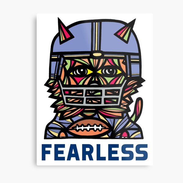 "Fearless" Metal Print