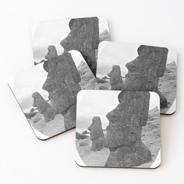 Item preview, Black and White Moai designed and sold by Global Nomad.