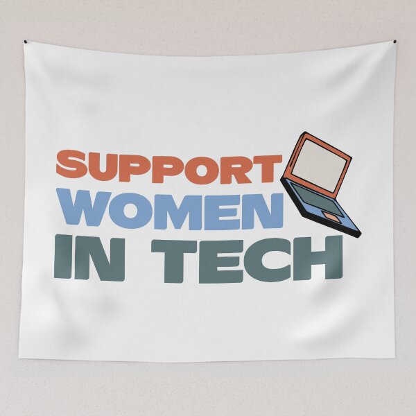 Item preview, Support Women in Tech - Technology Empowerment designed and sold by jensbyorlando.