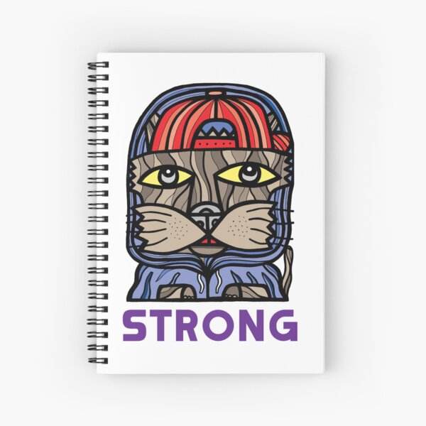 "Strong" Spiral Notebook