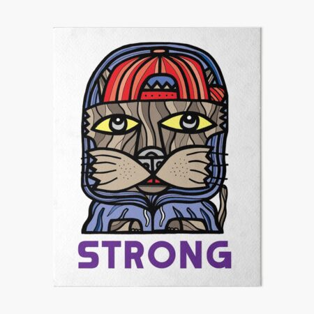 "Strong" Art Board Print