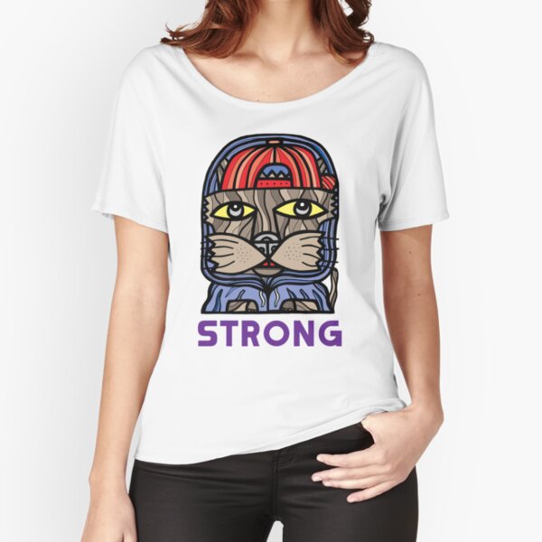 "Strong" Relaxed Fit T-Shirt