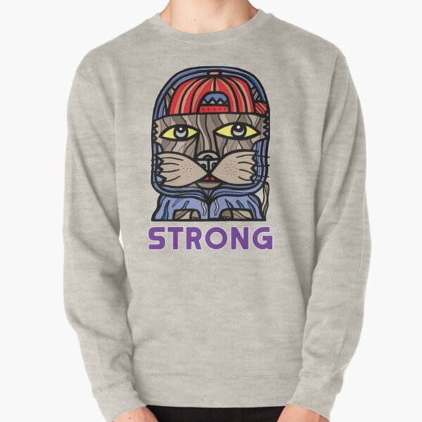 "Strong" Pullover Sweatshirt