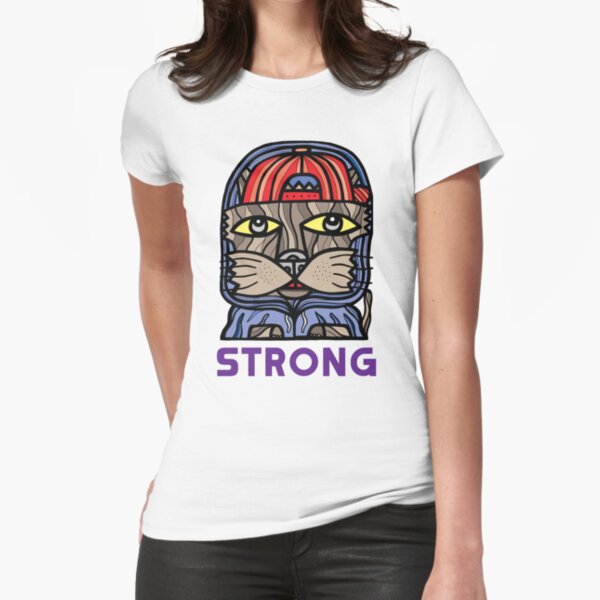 "Strong" Fitted T-Shirt