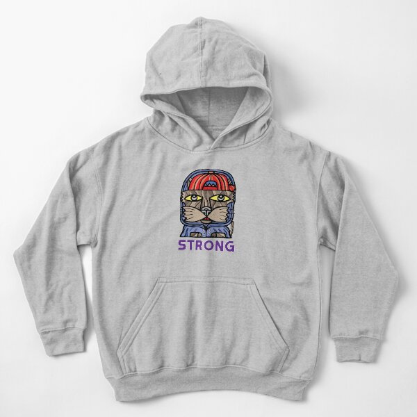 "Strong" Kids Pullover Hoodie