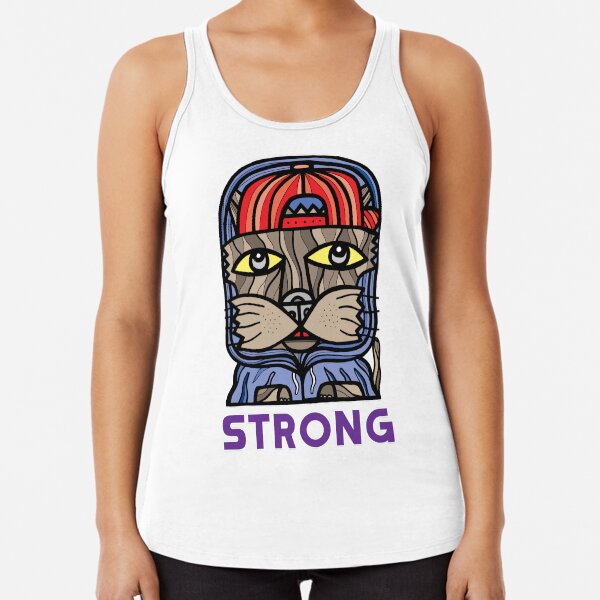 "Strong" Racerback Tank Top