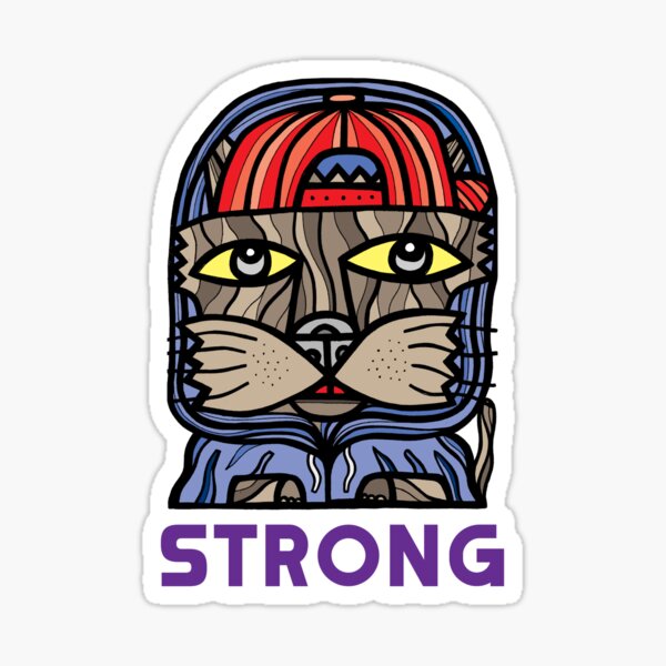 "Strong" Sticker