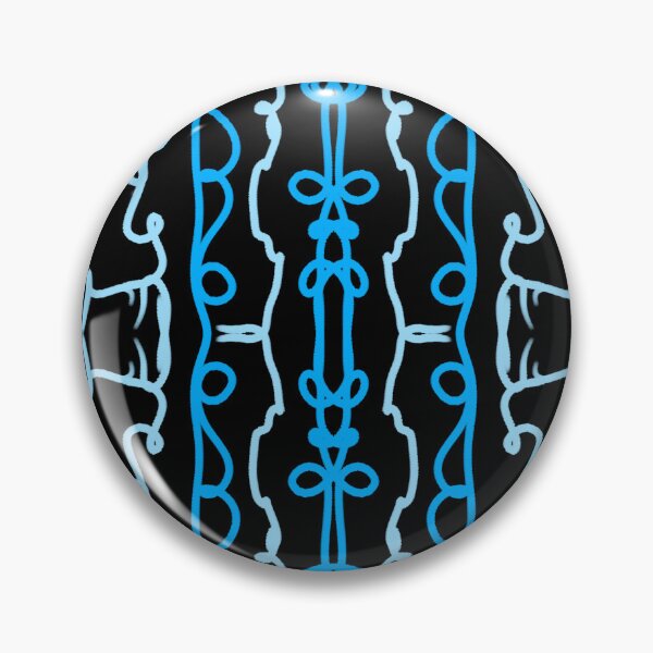 Item preview, Wavy blue vertical lines pattern  designed and sold by Stefrait-7.