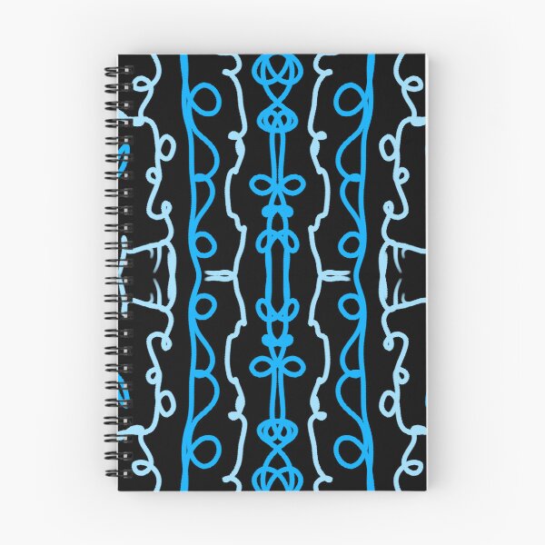 Item preview, Wavy blue vertical lines pattern  designed and sold by Stefrait-7.