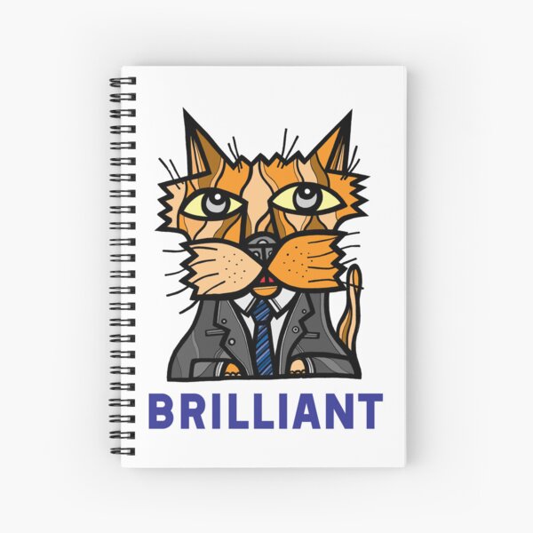 "Brilliant" Spiral Notebook