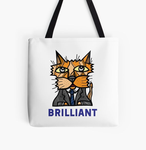 "Brilliant" All Over Print Tote Bag