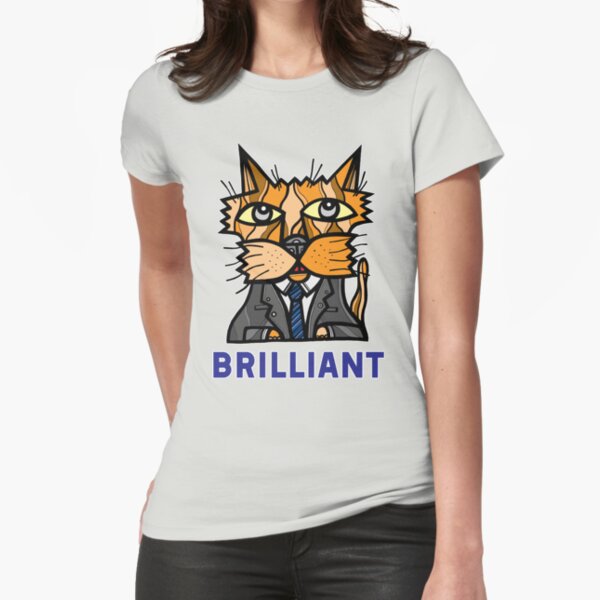 "Brilliant" Fitted T-Shirt