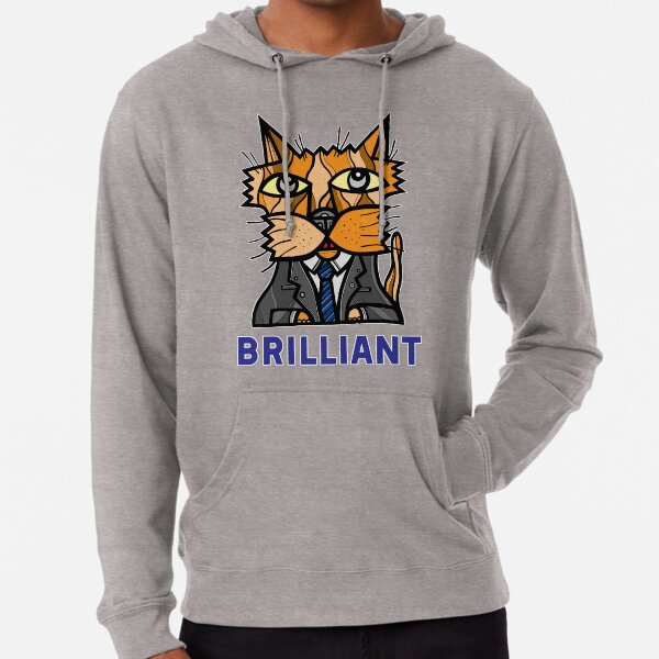 "Brilliant" Lightweight Hoodie