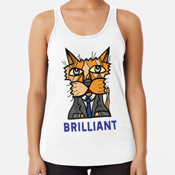 "Brilliant" Racerback Tank Top