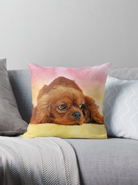 Item preview, Cavalier King Charles Spaniel designed and sold by k9printart.
