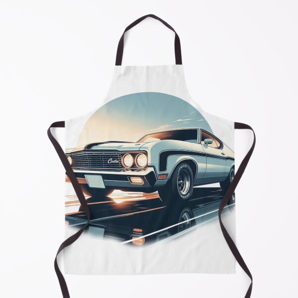 Aperçu de l'œuvre Ford Torino des années 70 créée et vendue par VintageCarsShop.